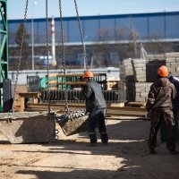Процесс строительства ЖК «Домодедово парк», Март 2020