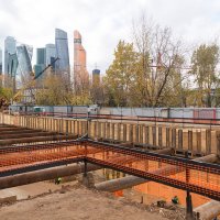 Процесс строительства ЖК «Кутузовский XII», Октябрь 2017