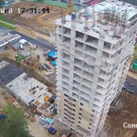 Процесс строительства ЖК «Центральный» (Долгопрудный), Июль 2017