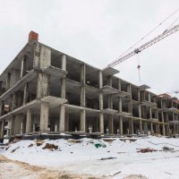 Процесс строительства ЖК «Май», Январь 2017