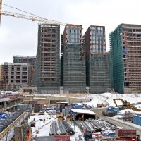 Процесс строительства ЖК «Садовые Кварталы», Февраль 2017