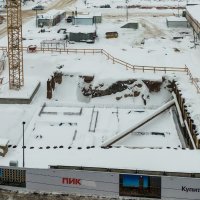 Процесс строительства ЖК «Кронштадтский 9», Январь 2021
