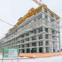 Процесс строительства ЖК «Пригород. Лесное» , Февраль 2018
