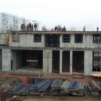 Процесс строительства ЖК «Смольная, 44» , Март 2017