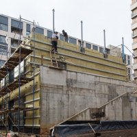Процесс строительства ЖК «Level Кутузовский» («Гришина, 16»), Октябрь 2017