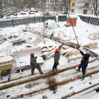 Процесс строительства ЖК «Счастье в Царицыно» (ранее «Меридиан-дом. Лидер в Царицыно») , Февраль 2018