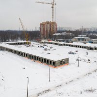 Процесс строительства ЖК «Люберцы парк», Январь 2019