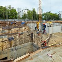 Процесс строительства ЖК «Счастье в Царицыно» (ранее «Меридиан-дом. Лидер в Царицыно») , Июль 2017