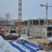 Процесс строительства ЖК «Петр I», Декабрь 2016