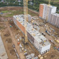 Процесс строительства ЖК «Бунинские луга» , Июль 2019