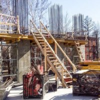 Процесс строительства ЖК «Нескучный HOME & SPA», Апрель 2018