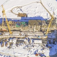 Процесс строительства ЖК «Лукино-Варино», Февраль 2018