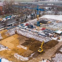 Процесс строительства ЖК «Большая Академическая, 85», Ноябрь 2020