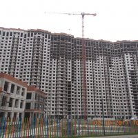 Процесс строительства ЖК UP-квартал «Сколковский», Октябрь 2017