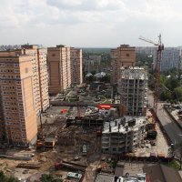 Процесс строительства ЖК «Чайка» (Железнодорожный), Июнь 2017