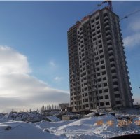 Процесс строительства ЖК UP-квартал «Сколковский», Февраль 2017