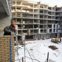 Процесс строительства ЖК «Ландыши» , Январь 2017