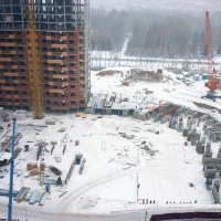 Процесс строительства ЖК «Московский», Февраль 2017