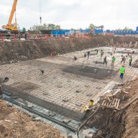 Процесс строительства ЖК «Одинцово-1», Сентябрь 2017