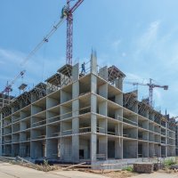 Процесс строительства ЖК «Новое Внуково», Июнь 2021