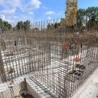 Процесс строительства ЖК «Новая Алексеевская роща», Август 2017