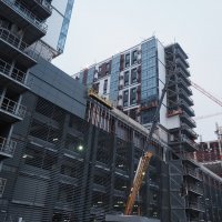 Процесс строительства ЖК «Парк легенд», Январь 2018