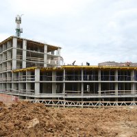 Процесс строительства ЖК «Татьянин парк», Июль 2018