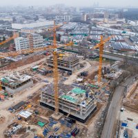 Процесс строительства ЖК «Лосиноостровский парк», Ноябрь 2021