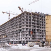 Процесс строительства ЖК «Томилино Парк», Январь 2018