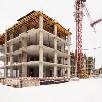 Процесс строительства ЖК «Видный город», Январь 2017