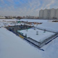 Процесс строительства ЖК «Влюблино», Январь 2017