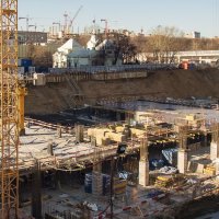 Процесс строительства ЖК «Царская площадь», Март 2016