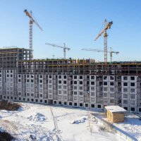 Процесс строительства ЖК «Одинцово-1», Январь 2017