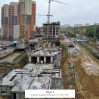 Процесс строительства ЖК «Столичный», Октябрь 2017