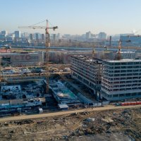 Процесс строительства ЖК «Зиларт» , Ноябрь 2019