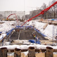 Процесс строительства ЖК PerovSky, Февраль 2016