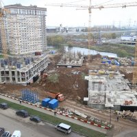 Процесс строительства ЖК «Татьянин парк», Октябрь 2017