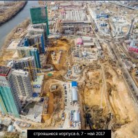 Процесс строительства ЖК «Сердце Столицы» , Май 2017