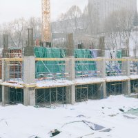 Процесс строительства ЖК «Новоданиловская 8», Январь 2021