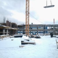 Процесс строительства ЖК «Шолохово», Январь 2017
