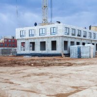 Процесс строительства ЖК «Ильинские луга», Апрель 2020