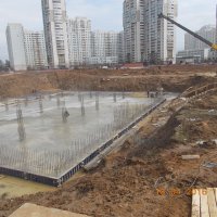 Процесс строительства ЖК UP-квартал «Сколковский», Апрель 2016