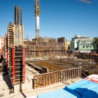 Процесс строительства ЖК «Басманный, 5», Сентябрь 2016