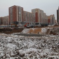 Процесс строительства ЖК «Москва А101», Декабрь 2017