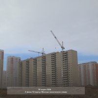Процесс строительства ЖК «Первый Московский» , Март 2016