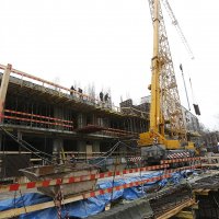 Процесс строительства ЖК «На Душинской улице», Февраль 2017