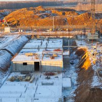Процесс строительства ЖК «Бунинские луга» , Январь 2018