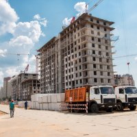 Процесс строительства ЖК «Оранж Парк», Июль 2016