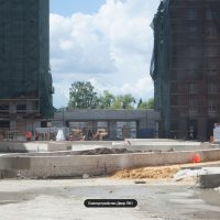 Процесс строительства ЖК SREDA («Среда»), Август 2018