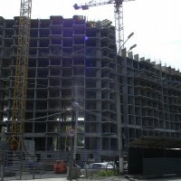 Процесс строительства ЖК «Олимпийский», Июнь 2016